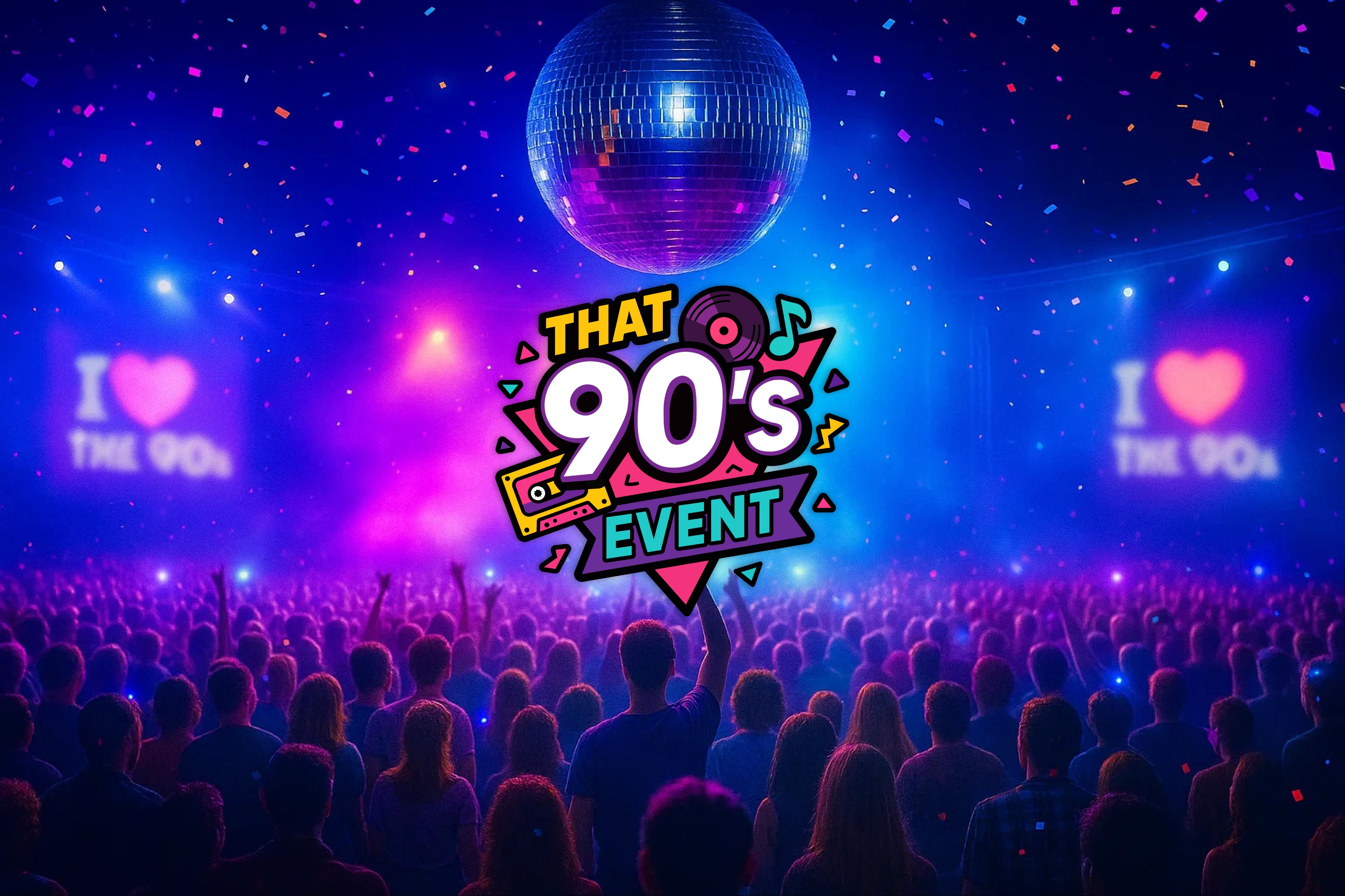 That 90's Event | Guildford Logo