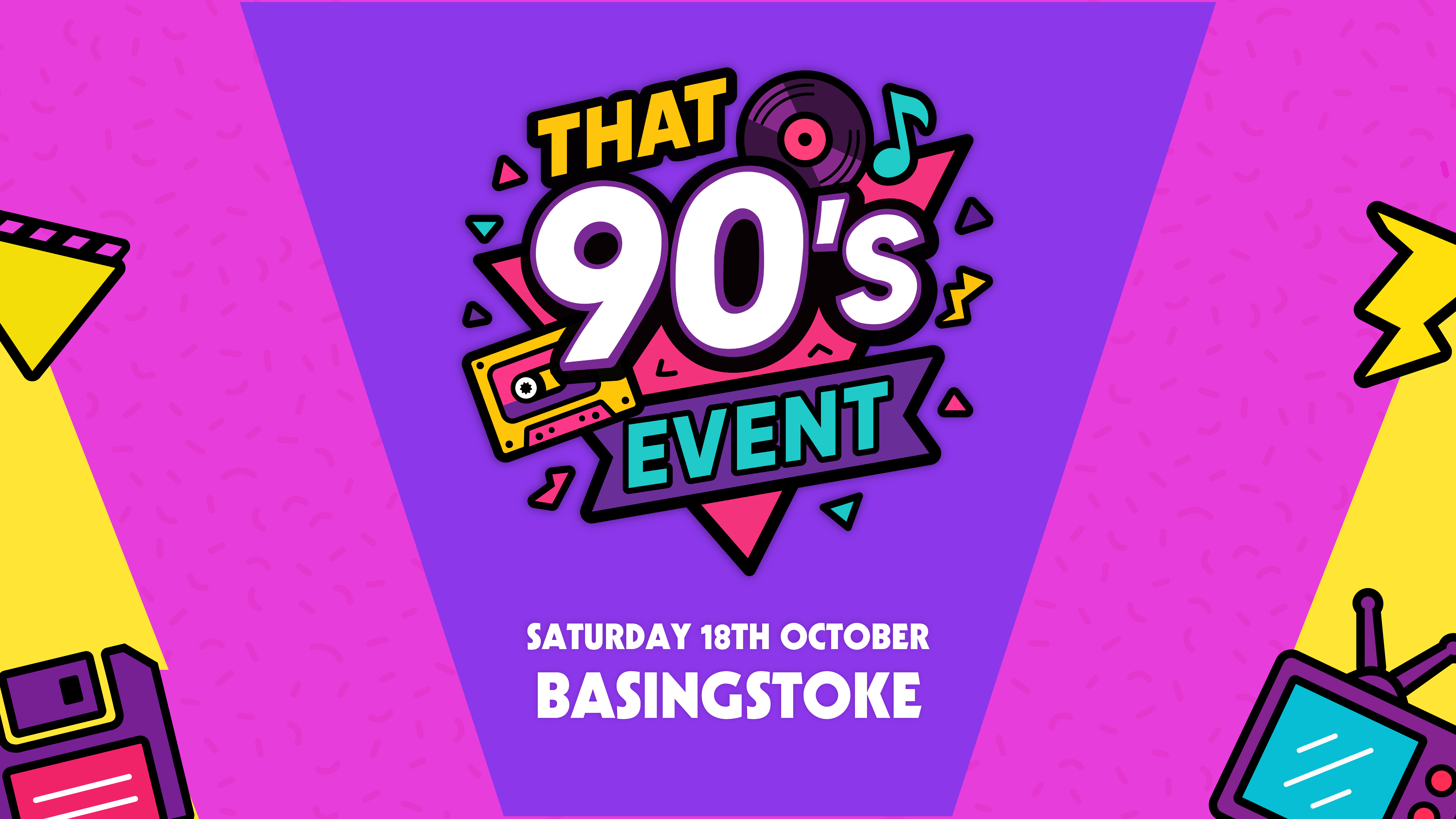 That 90's Event | Basingstoke Logo